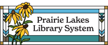 Prairie Lakes Logo includes three sunflowers in a stained glass image